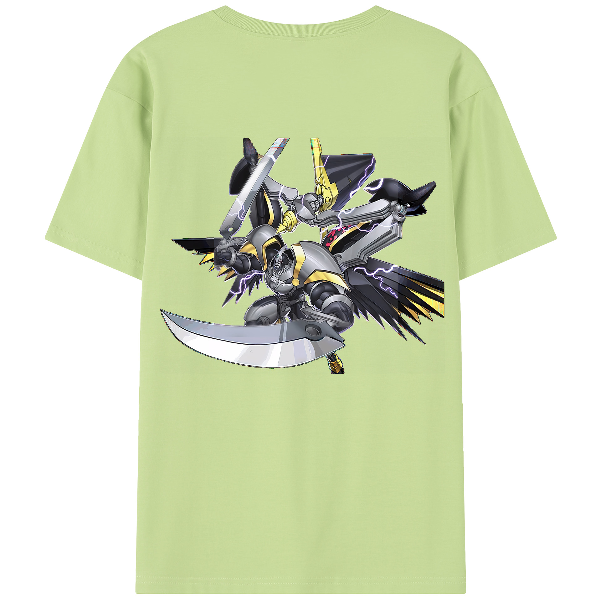 （画像用） 遊☆戯☆王 Yu-Gi-Oh! 綿100％半袖Tシャツ（背面プリント）